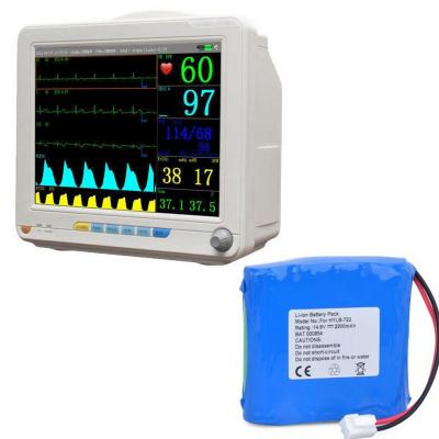baterias de dispositivo médico personalizadas 14 . 4 v 14 . 8 v bateria de lítio recarregável 2200 mah 4400 mah 6600 mah