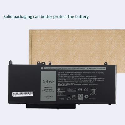 Bateria de lítio recarregável para notebook G5M10 para Dell Latitude E5450 E5470
